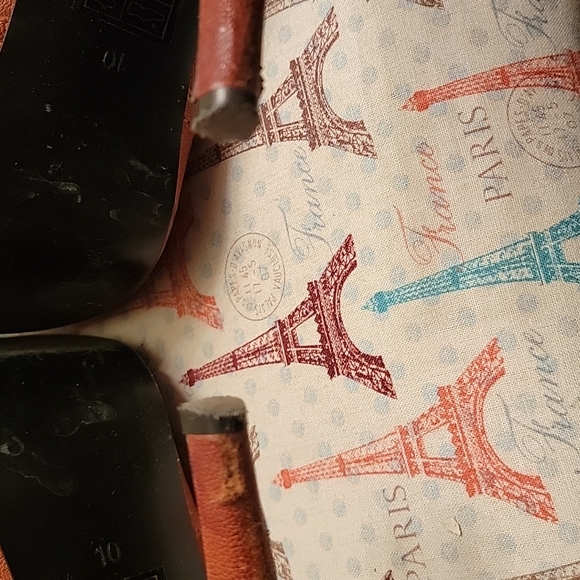 Brown open toe booties - Picture 5 of 11